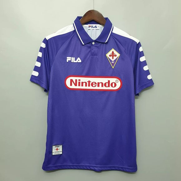 Thailandia Maglia Fiorentina 1ª Retro 1998 1999
